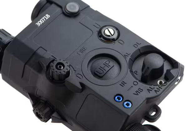 WADSN LA-5C UHP PEQ-15 Red Laser + IR Laser/IR LED Black