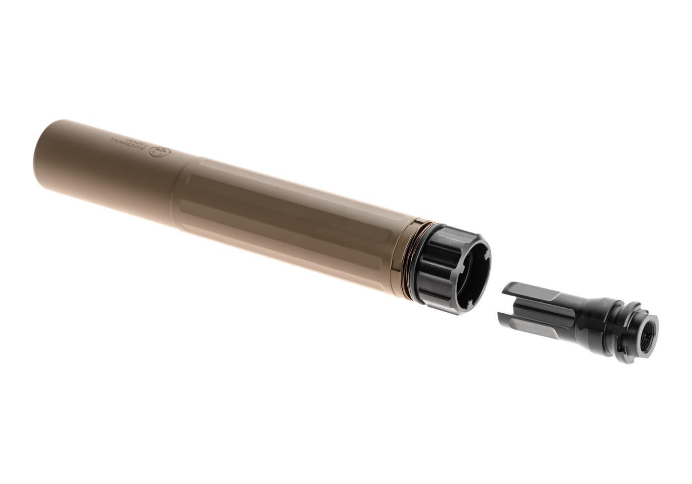 PTS Syndicate Dead Air Sandman-L Mock Suppressor Dark Earth