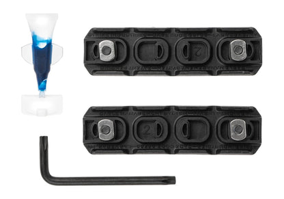 Strike Industries M-Lok Cable Management Rail Covers Long 2pcs Black