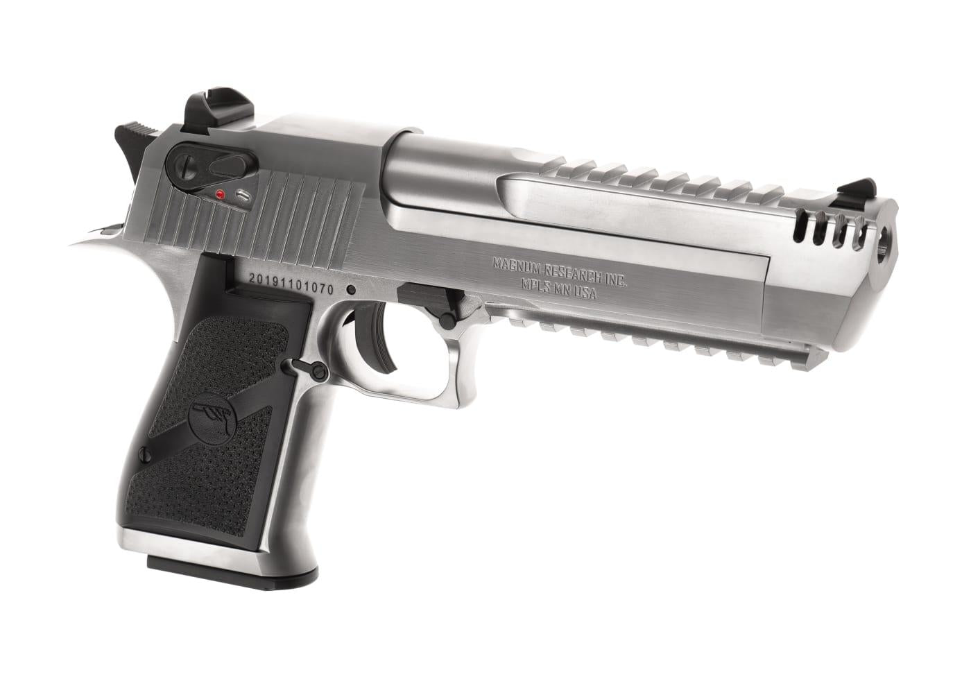 WE Desert Eagle L6 .50 AE Full Metal GBB Silver