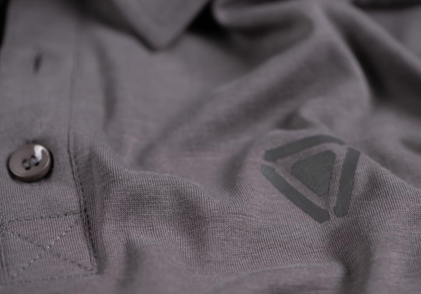 Outrider Technical Polo Wolf Grey
