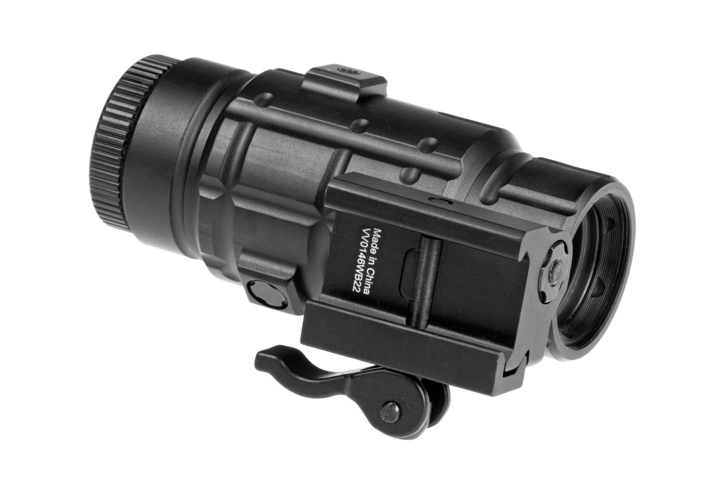 Leapers 3x Flip-to-Side QD Magnifier Adjustable TS Black