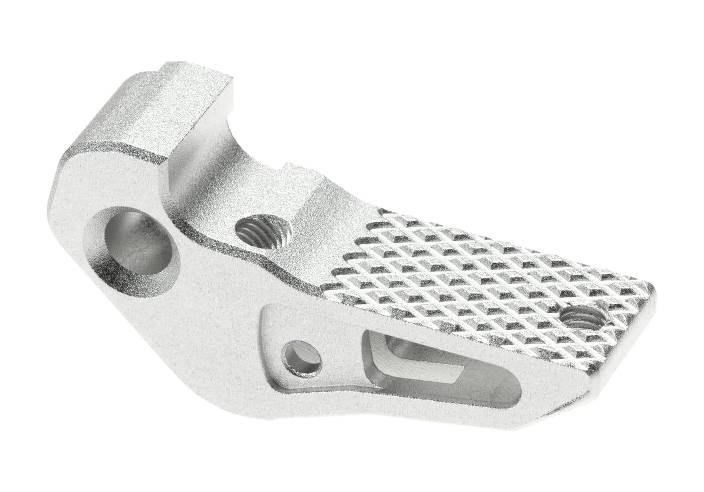 TTI Airsoft Tactical Adjustable Trigger for AAP01 Silver