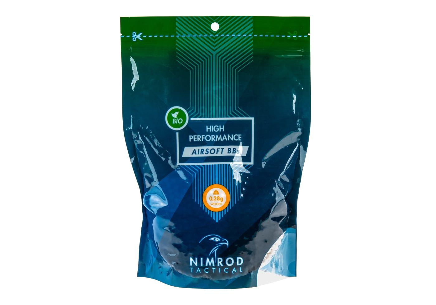 Nimrod 0.28g Bio BB High Performance 3570rds White