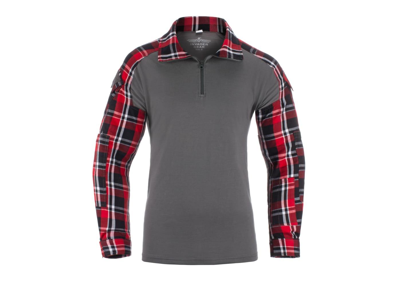 Invader Gear Flannel Combat Shirt Red