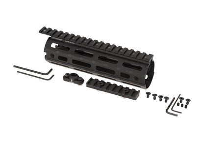 Leapers AR-15 7.2 Inch Super Slim Drop In Handguard M-LOK Black