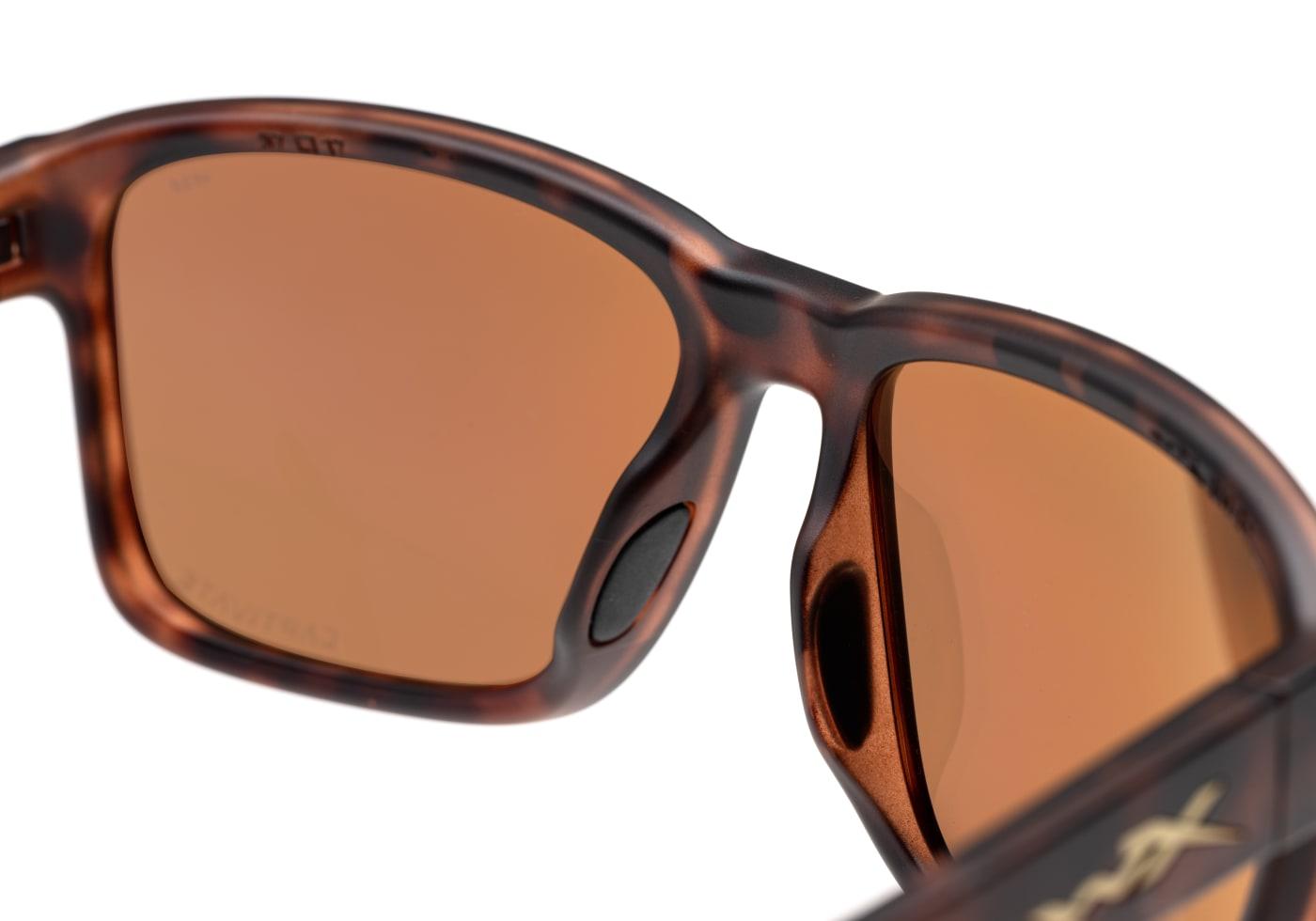 Wiley X WX Trek Captivate Polarized Copper Brown
