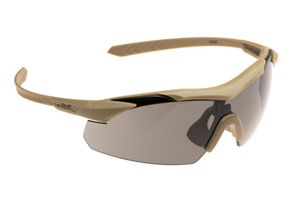 Wiley X WX Vapor 2.5 Comm Grey / Clear / Light Rust Tan