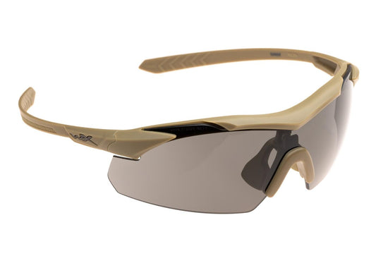 Wiley X WX Vapor 2.5 Comm Grey / Clear / Light Rust Tan