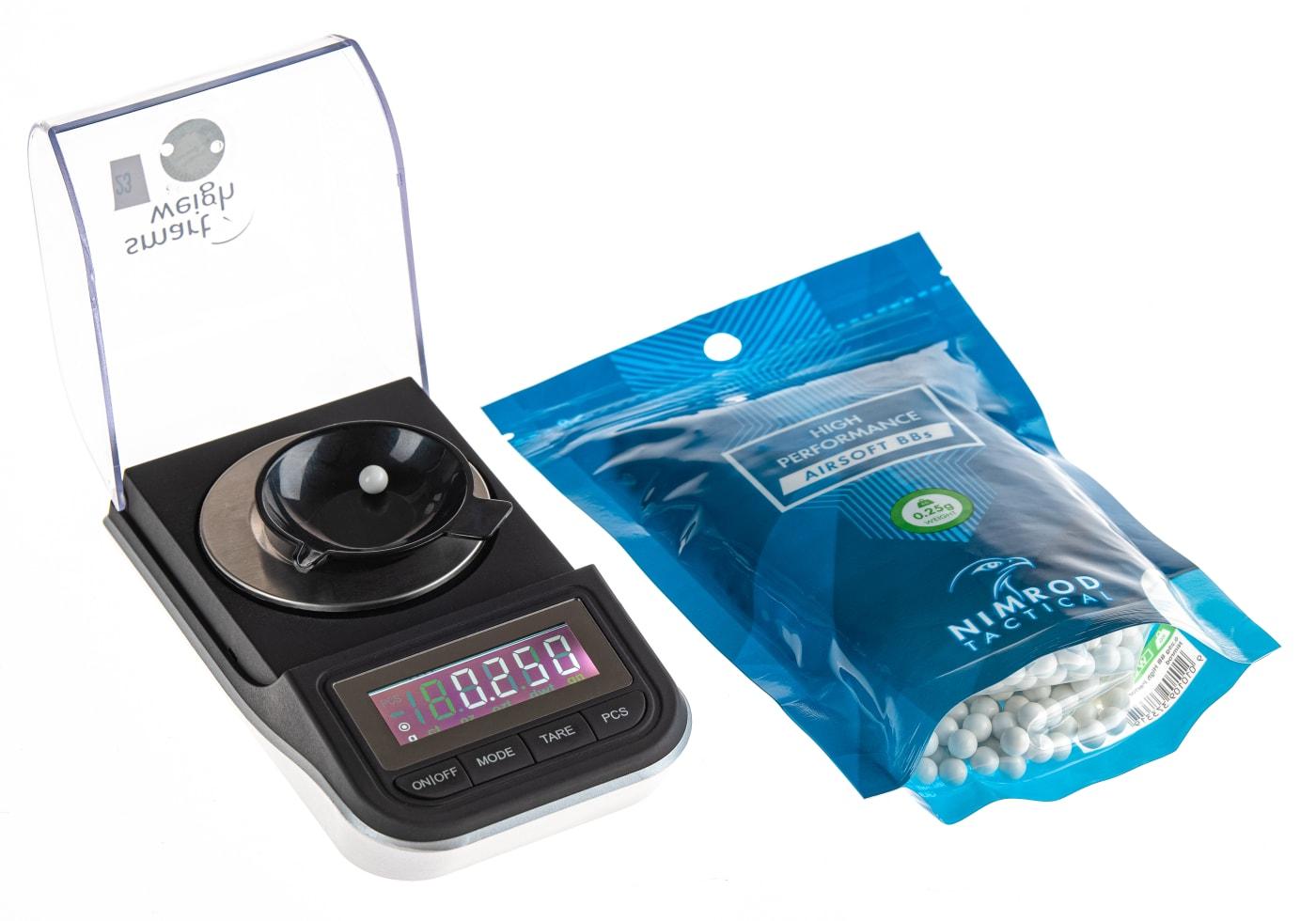 Nimrod 0.25g BB High Performance 1000rds White
