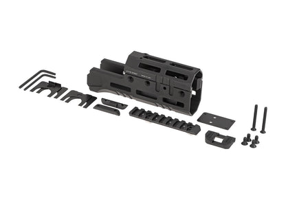 Leapers AK 6 Inch Super Slim M-LOK Handguard Rail Black