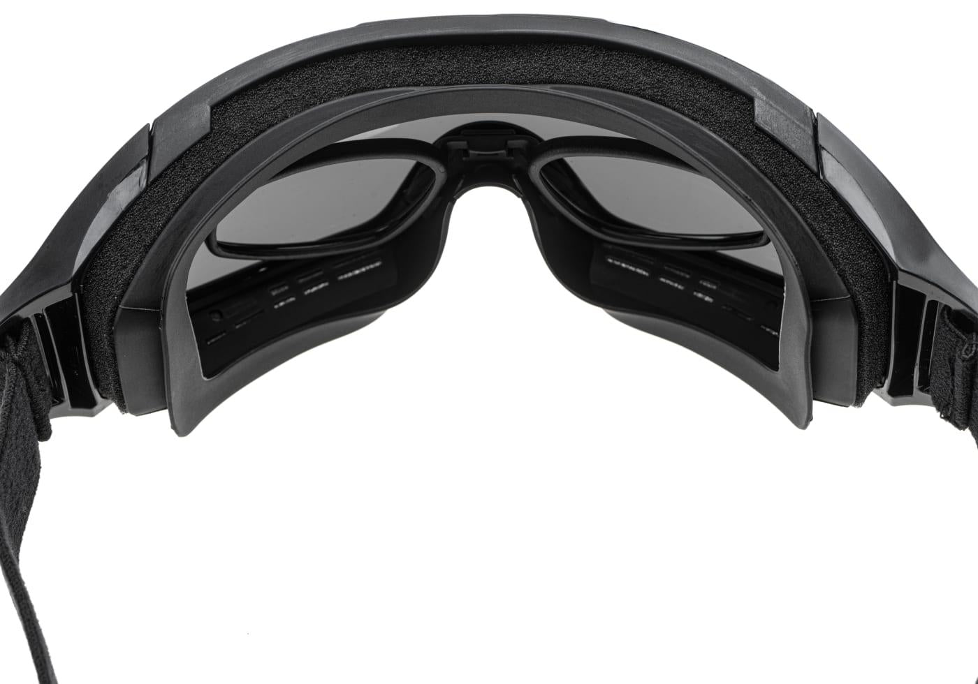SwissEye F-Tac Goggle Smoke / Orange / Clear Black