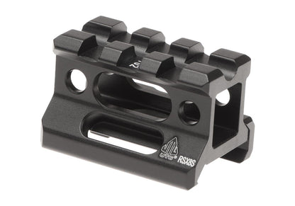 Leapers Universal Super Slim Riser Scope Mount 3 Slot 0.83' Black