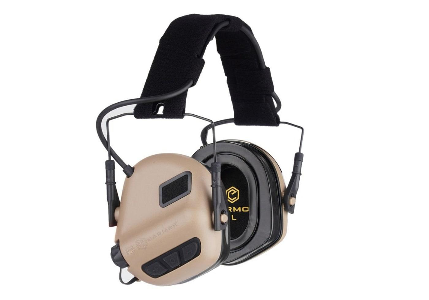 Earmor M31 Plus Hearing Protection Sand