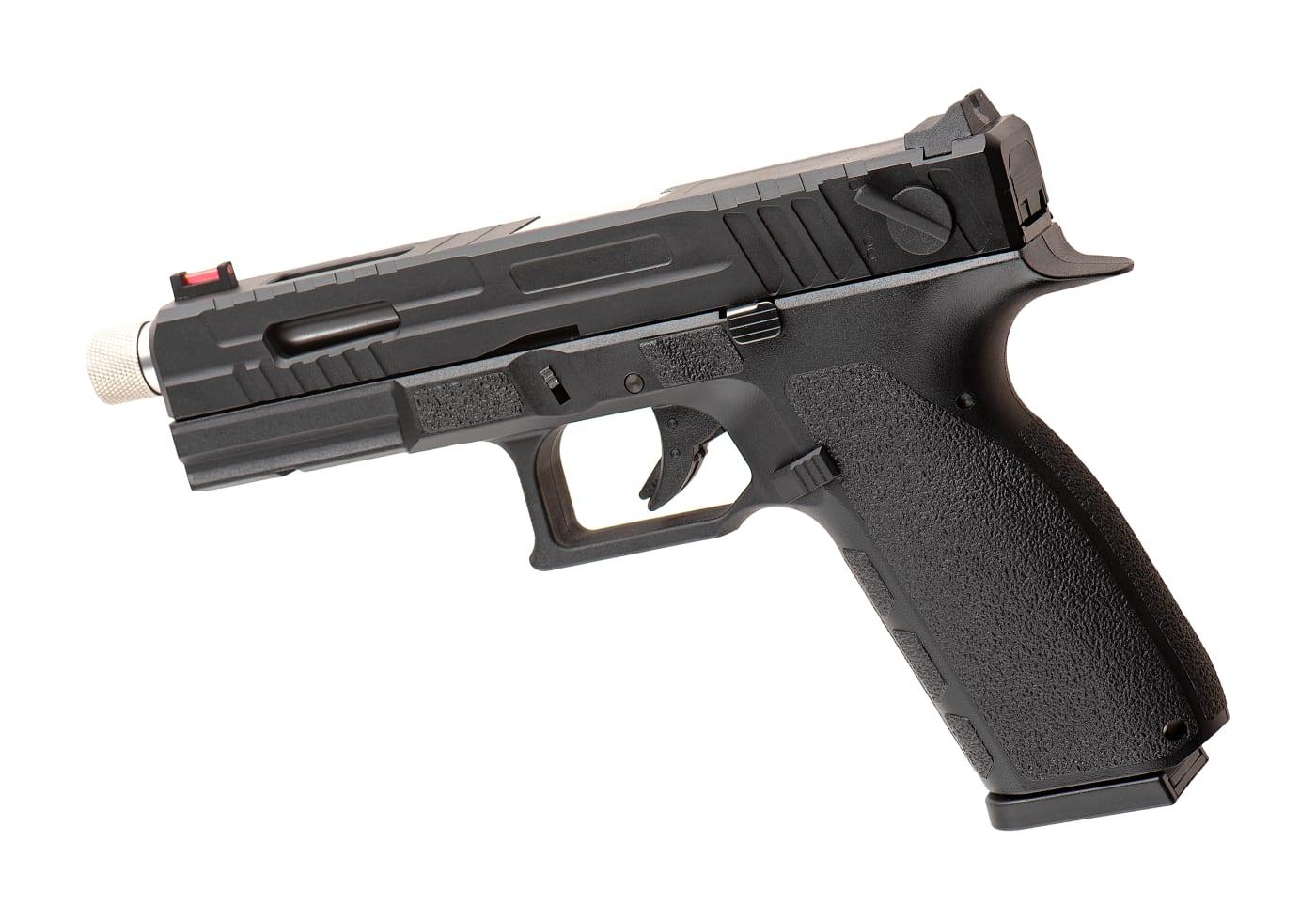 KJW KP-13F TBC Full Auto Metal Version GBB Pistol Black