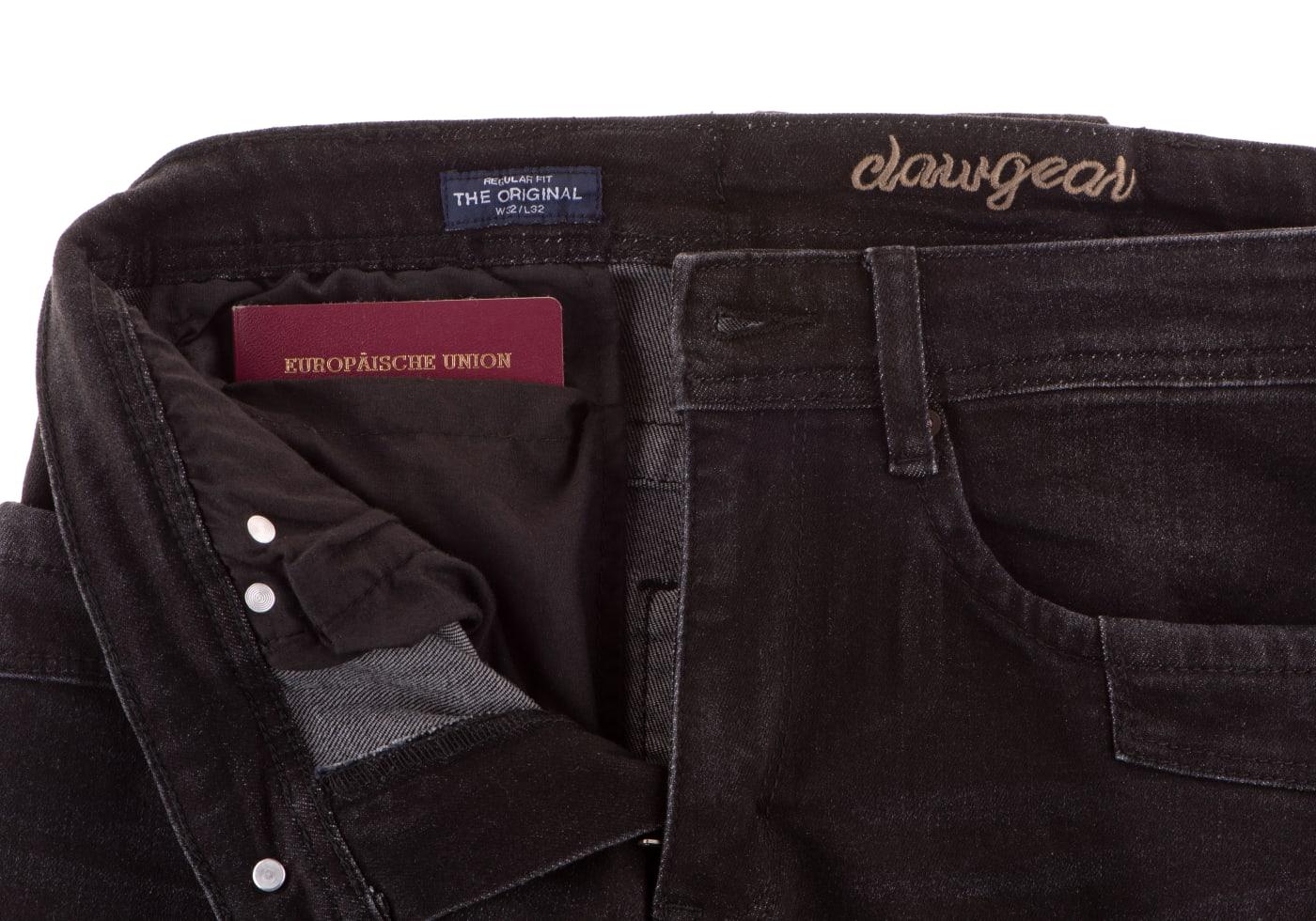 Clawgear Denim Tactical Flex Jeans Black Grey Washed