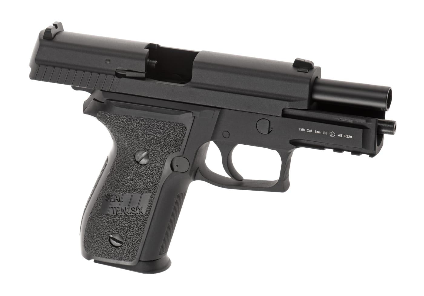 WE P229 Full Metal GBB Black