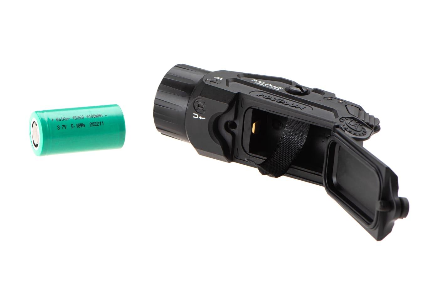 Holosun P.ID Plus Pistol Flashlight / Green Laser Black