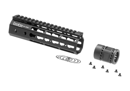 Ares 7 Inch Keymod Handguard Set Black