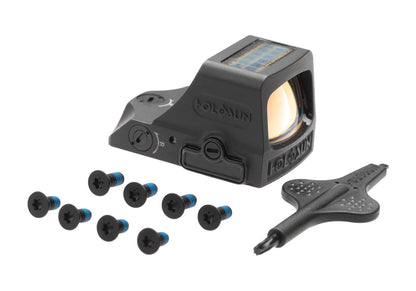 Holosun HE508T-GR X2 Elite Solar Green Circle Dot Sight Black