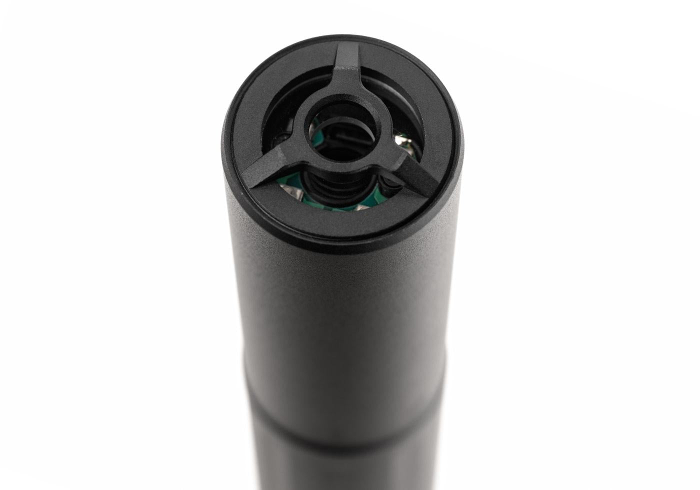 PTS Syndicate Dead Air Sandman-L Mock Suppressor with Tracer Black