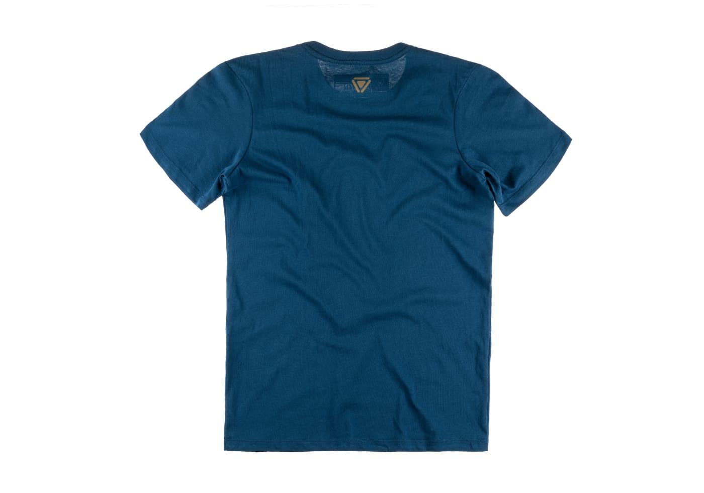 Outrider OT Scratched Logo Tee Blue