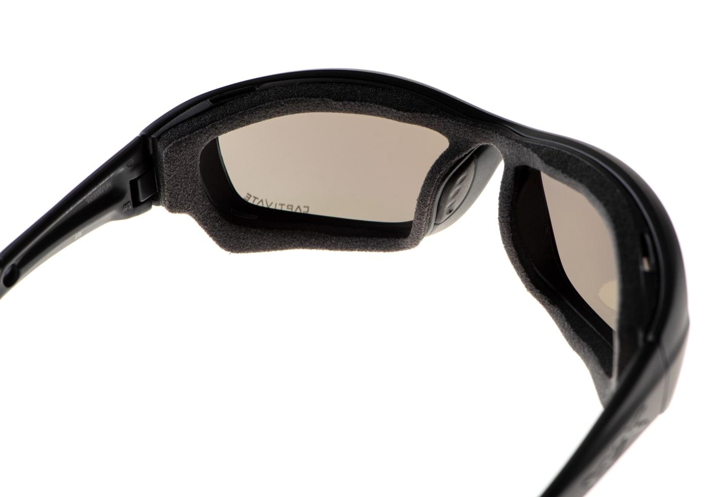 Wiley X WX Gravity Captivate Polarized Grey Black