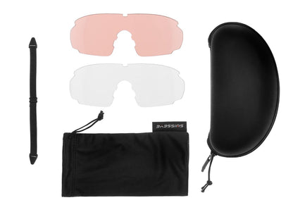 SwissEye Blackhawk Smoke / Orange / Clear Tan