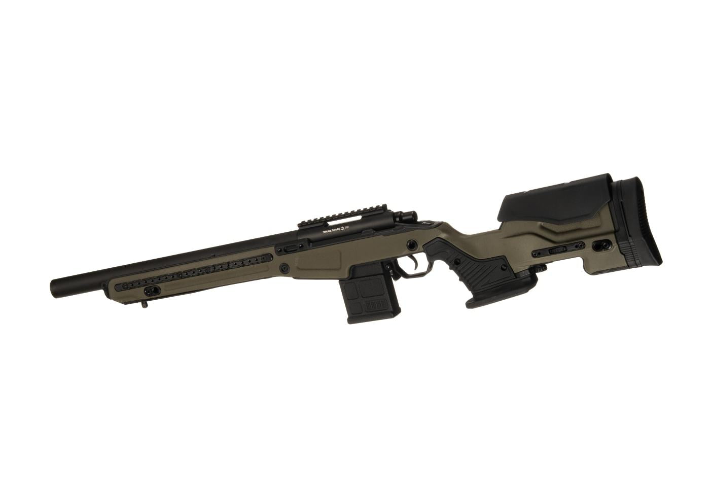 Action Army AAC T10 Short Bolt Action Sniper Rifle OD