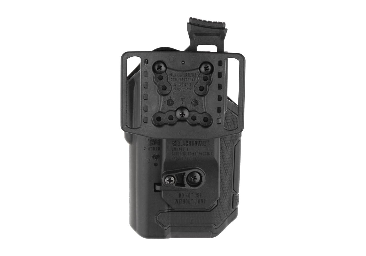 Blackhawk Omnivore Holster with Surefire X300/X300U-A Left Black