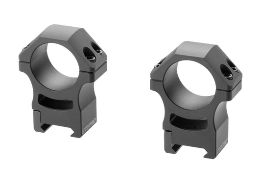 Leapers PRO 30mm High Profile P.O.I. Picatinny Rings Black Scopr Mounts