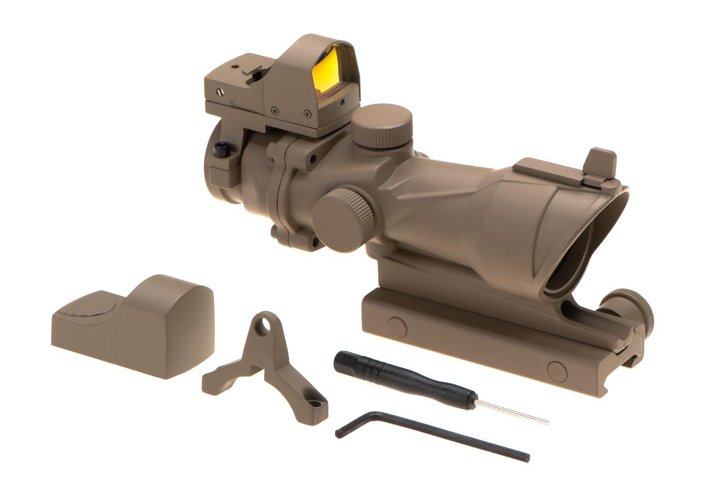 Aim-O 4x32 Combo Combat Scope Desert