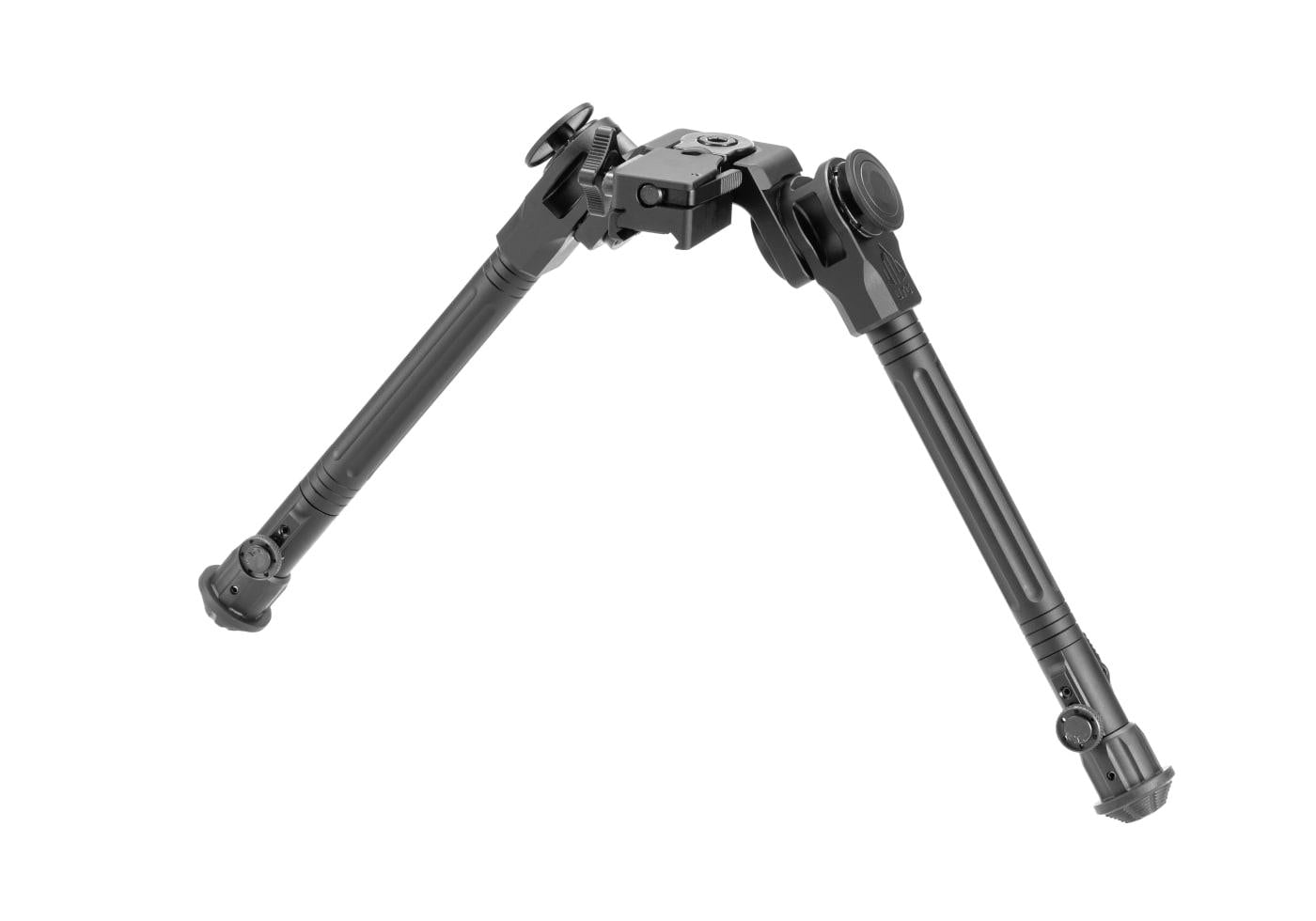 Leapers Over Bore Picatinny 7.3-11.4 Center Height Bipod Black