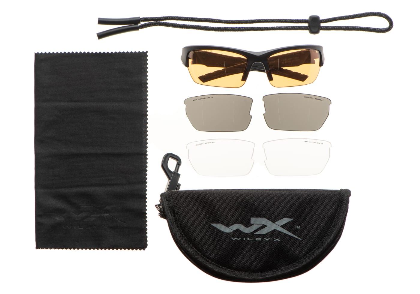 Wiley X WX Valor 2.5 Grey / Clear / Rust Black
