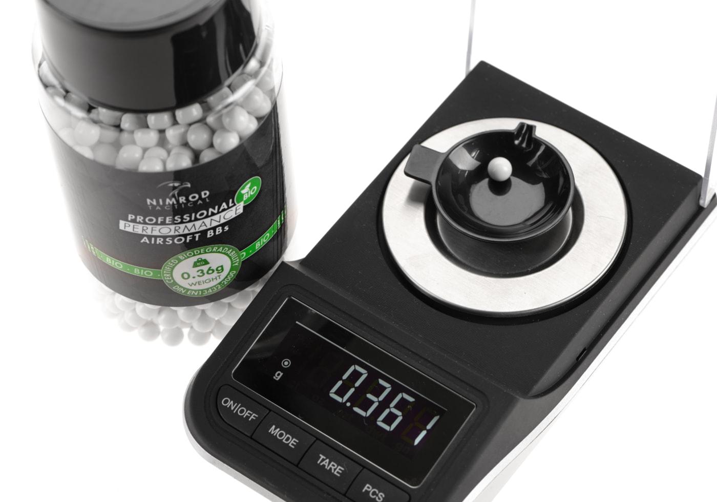 Nimrod 0.36g Bio BB Professional Performance 1000rds White 6mm