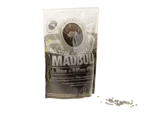 Madbull 0.23g Bio Premium Match Grade PLA 6mm bb's 4000rds