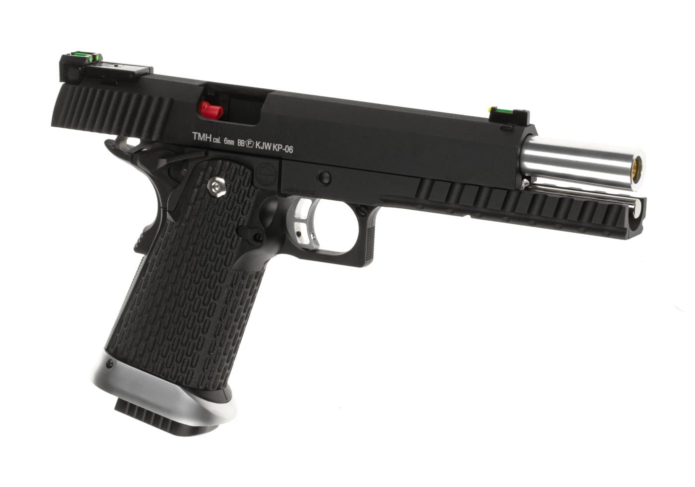 KJW Hi-Capa 6 Full Metal GBB Pistol Black