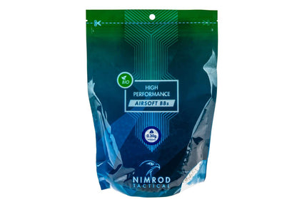 Nimrod 0.30g Bio BB High Performance 3335rds White 6mm bb's