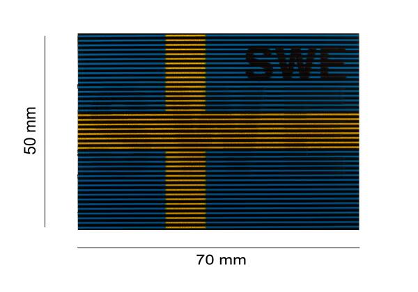Clawgear Dual IR Patch SWE Multicolor