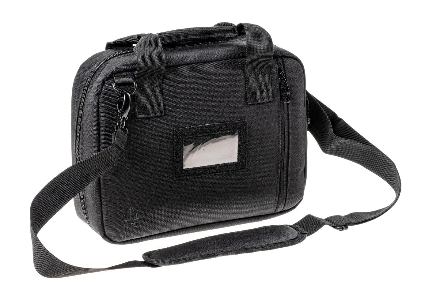 Leapers Competition Shooter's Double Pistol Carry Case Black