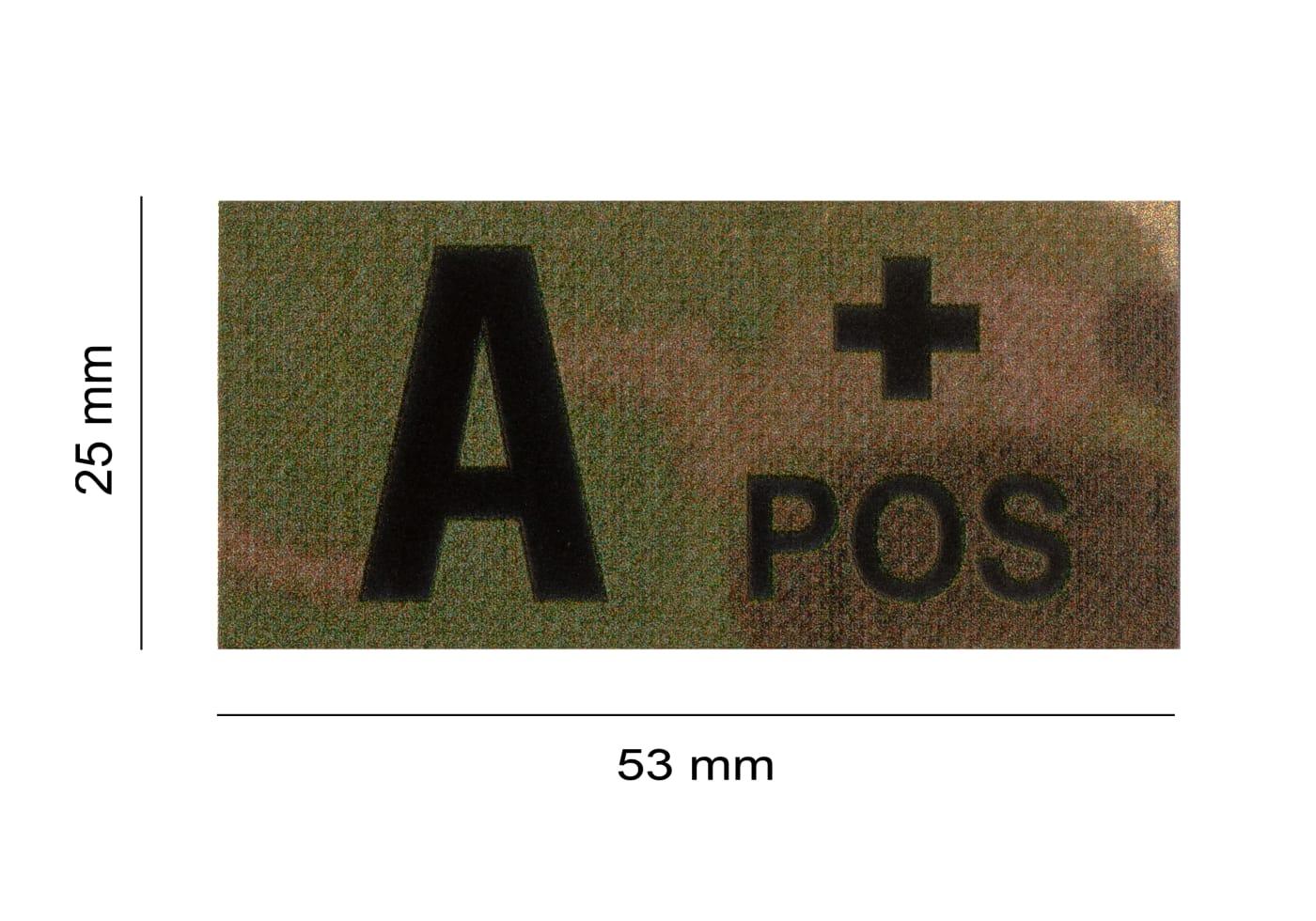 Clawgear A Pos IR Patch Multicam