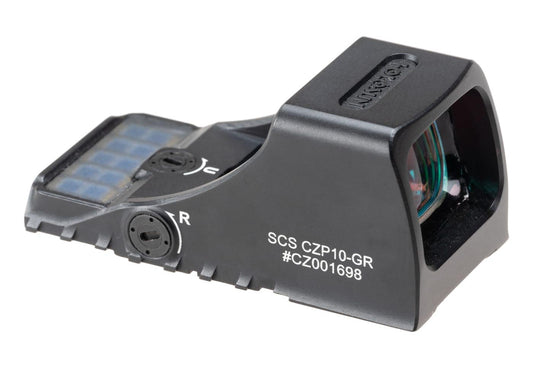 Holosun SCS Solar Circle Dot Sight CZ P10 Footprint Black