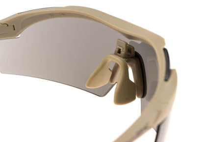 Wiley X WX Vapor 2.5 Comm Grey / Clear / Light Rust Tan