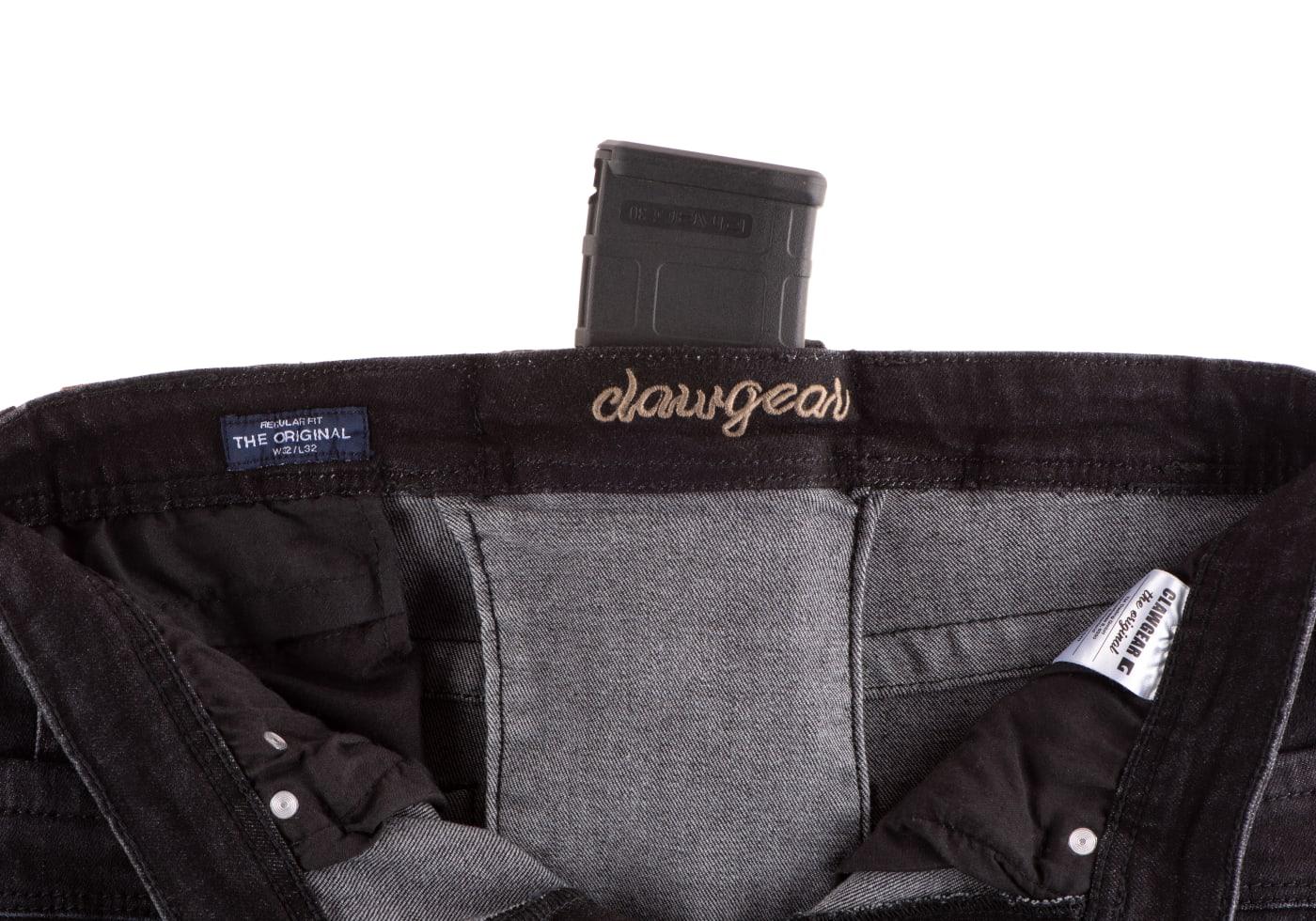 Clawgear Denim Tactical Flex Jeans Black Grey Washed
