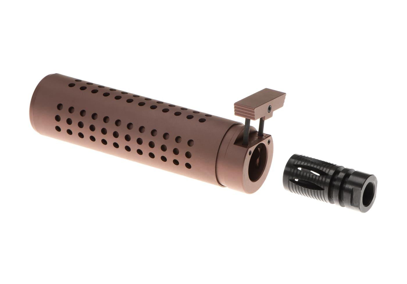 Pirate Arms KAC QD 145mm Silencer CCW Tan 14mm CCW