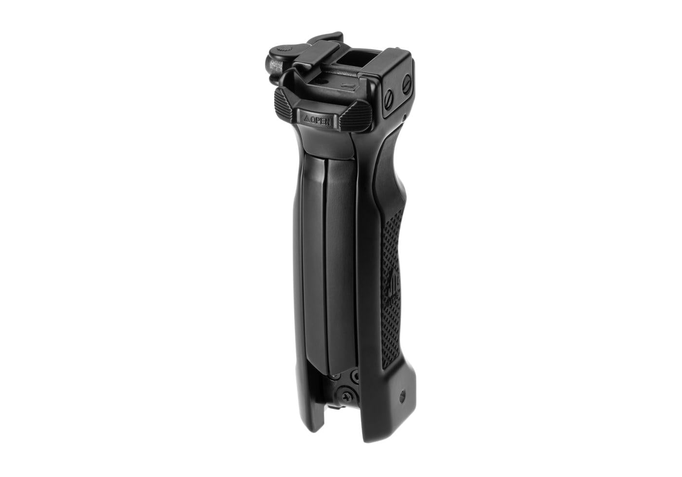 Leapers D Grip with Ambi Quick Release Deployable Bipod Black