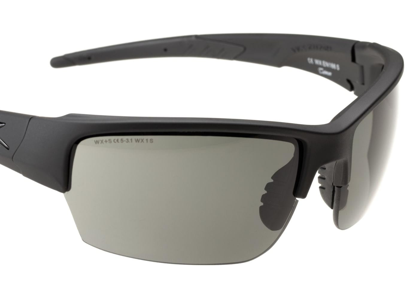 Wiley X WX Saint Grey & Clear Black