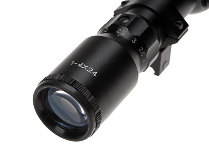 Aim-O 1-4x24 Tactical Scope Black