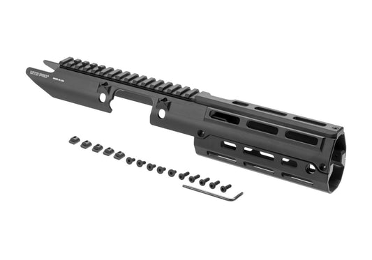 Leapers Monolithic M-LOK Handguard for MP5 Black