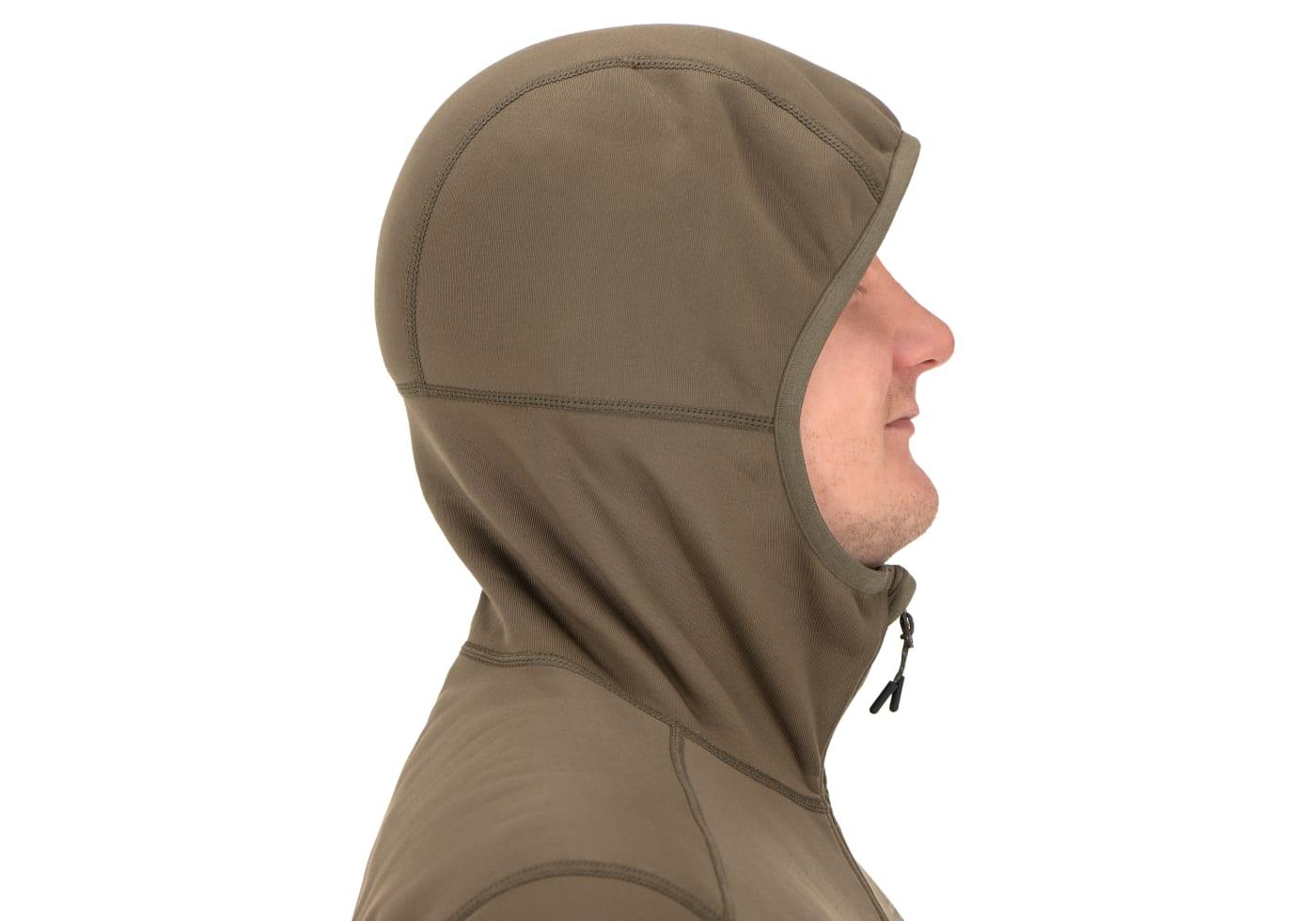 Outrider AD Fleece Hoody Stonegrey Olive
